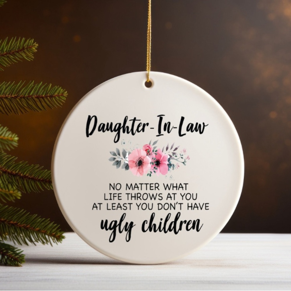 Daughter In law Ornament